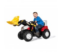 Vaikiškas minamas traktorius su kaušu vaikams nuo 3 iki 8 m. | rollyFarmtrac Steyr 6300 Terrus CVT | Rolly Toys 710041